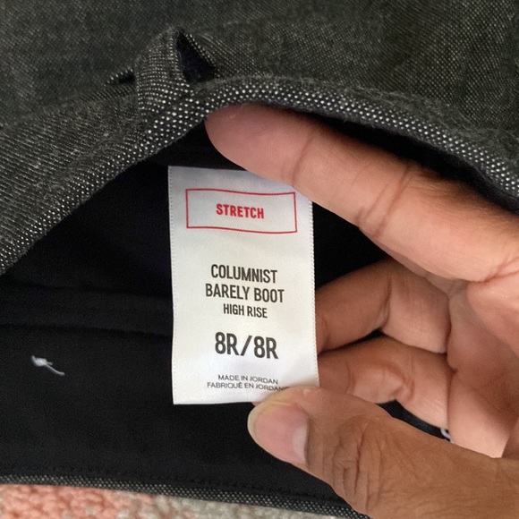 Express Columist Barely Boot High Rise Stretch Dress Pants - Picture 4 of 10